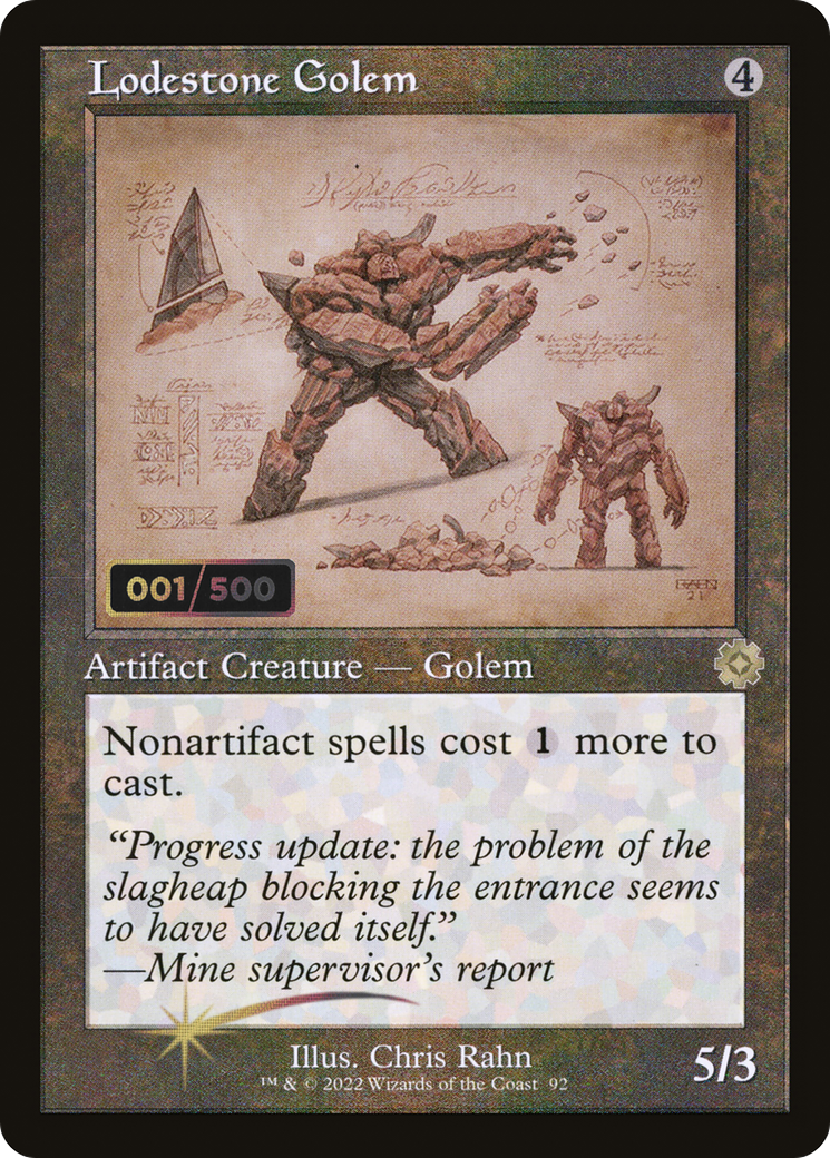 Lodestone Golem - Serialized [BRR-92z]
