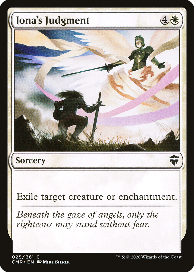 Iona's Judgment [CMR-25]