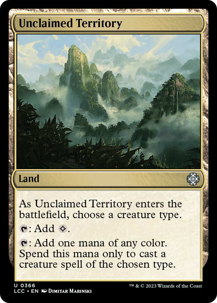 Unclaimed Territory [LCC-366]