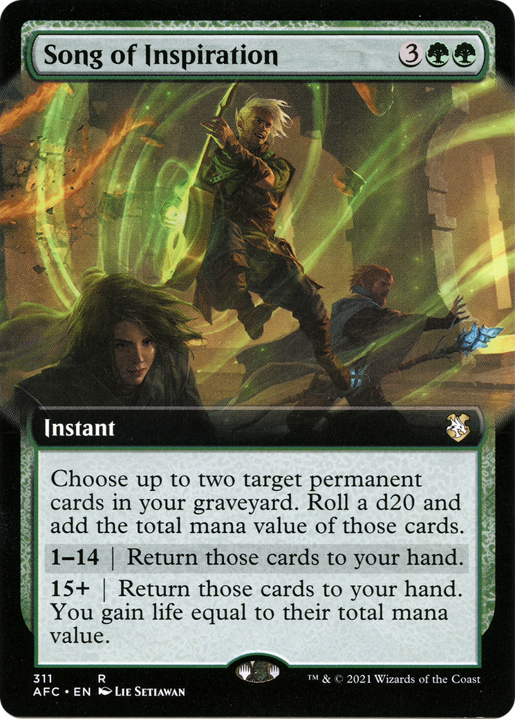 Song of Inspiration - Extended Art [AFC-311]