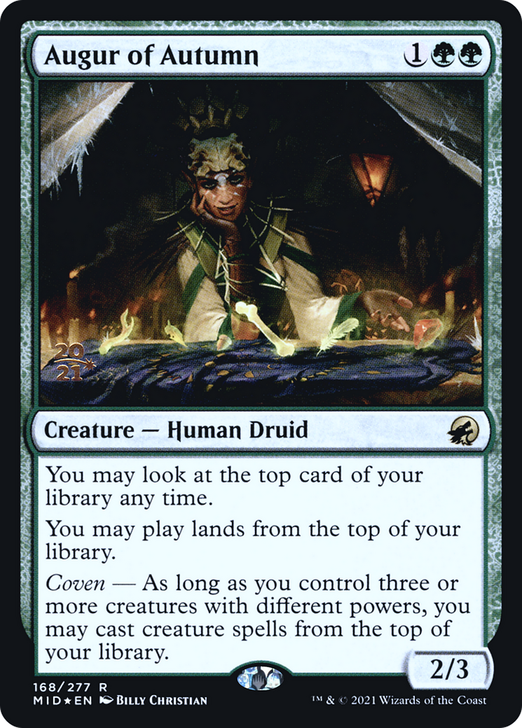 Augur of Autumn - Prerelease Promo [PMID-168s]