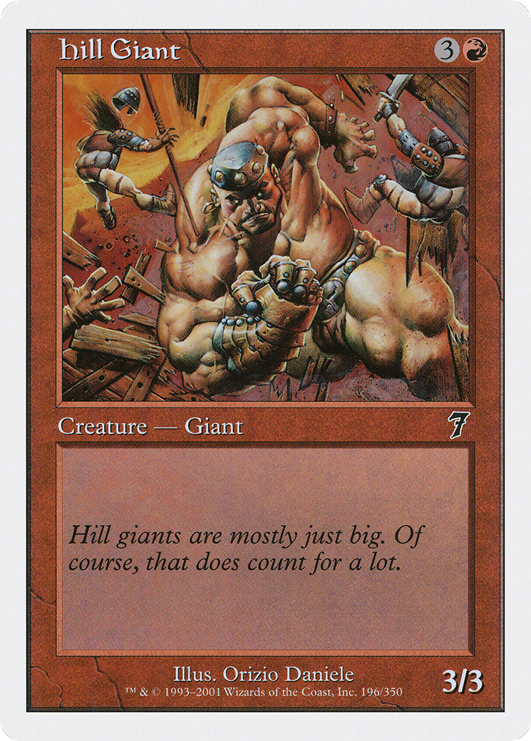 Hill Giant [7ED-196]