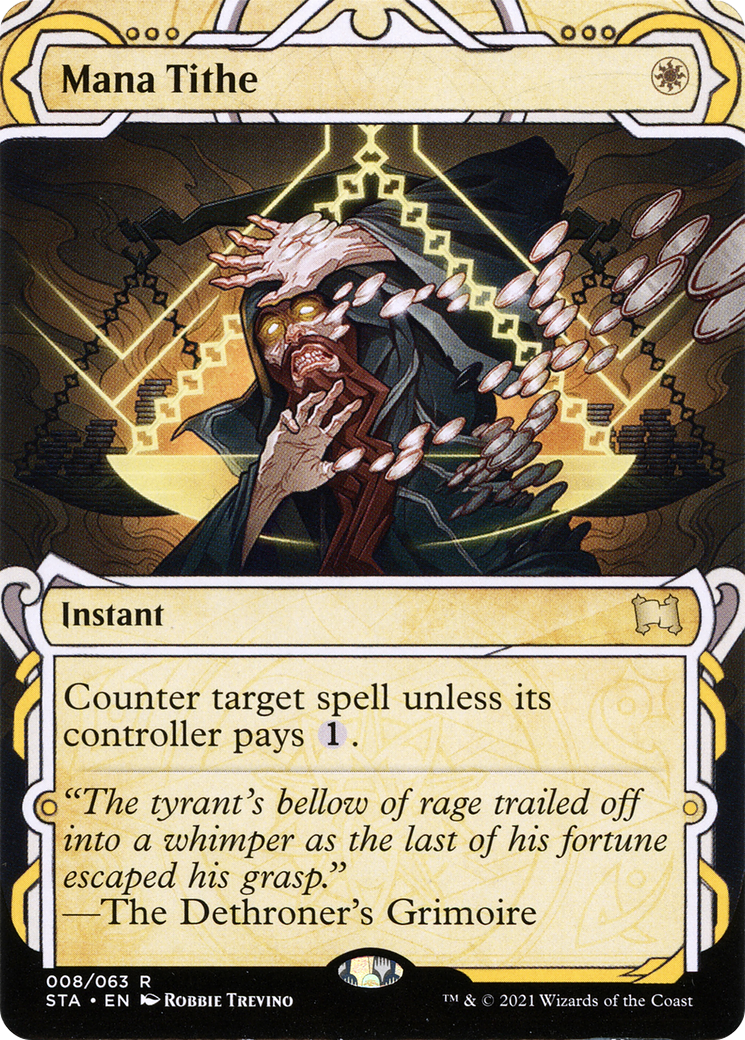 Mana Tithe - Borderless - Showcase [STA-8]