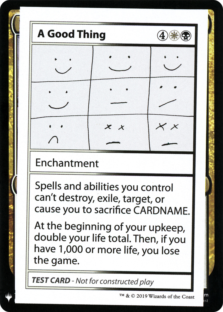 A Good Thing [CMB1-86]
