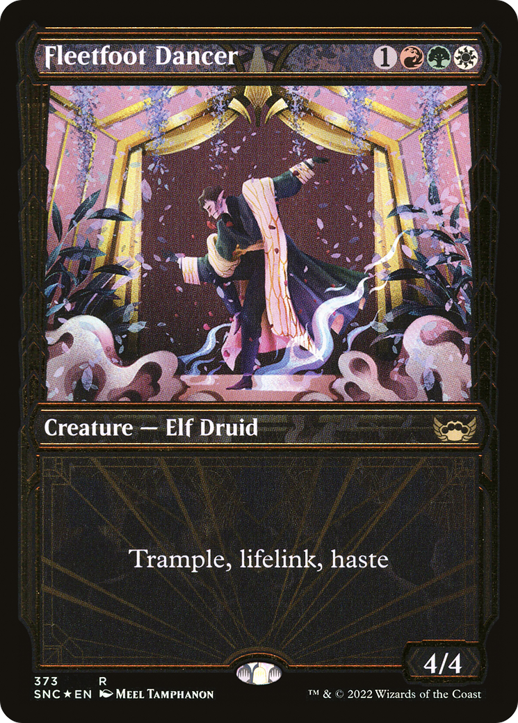 Fleetfoot Dancer - Showcase - Gilded Foil [SNC-373]