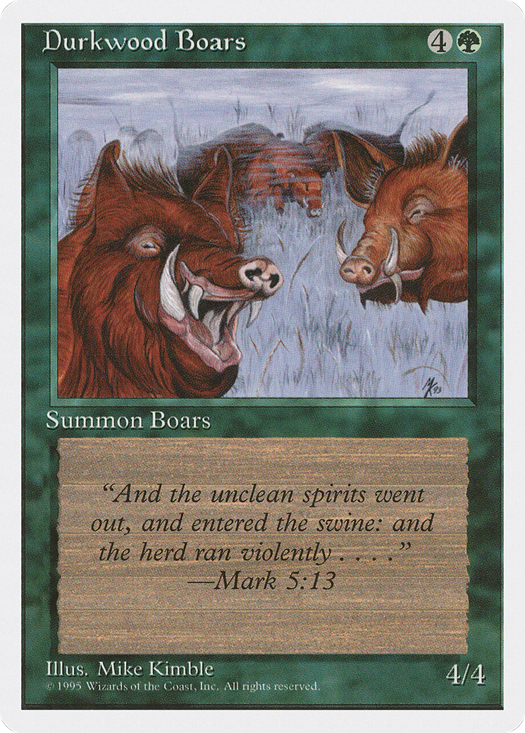 Durkwood Boars [4ED-241]