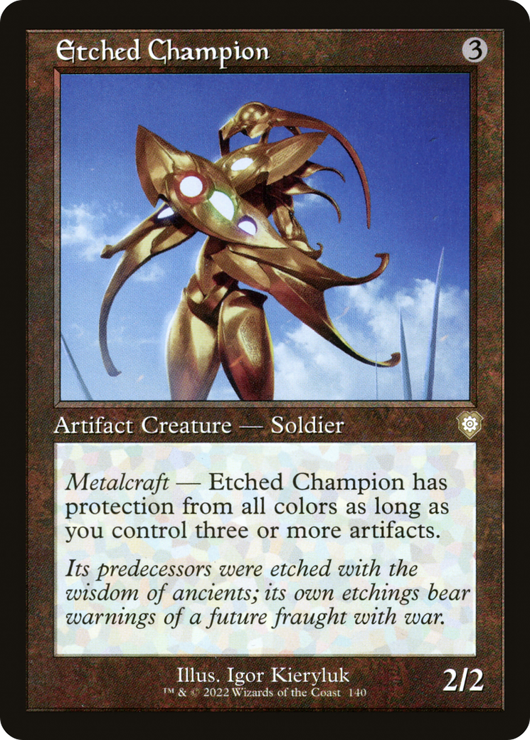 Etched Champion [BRC-140]