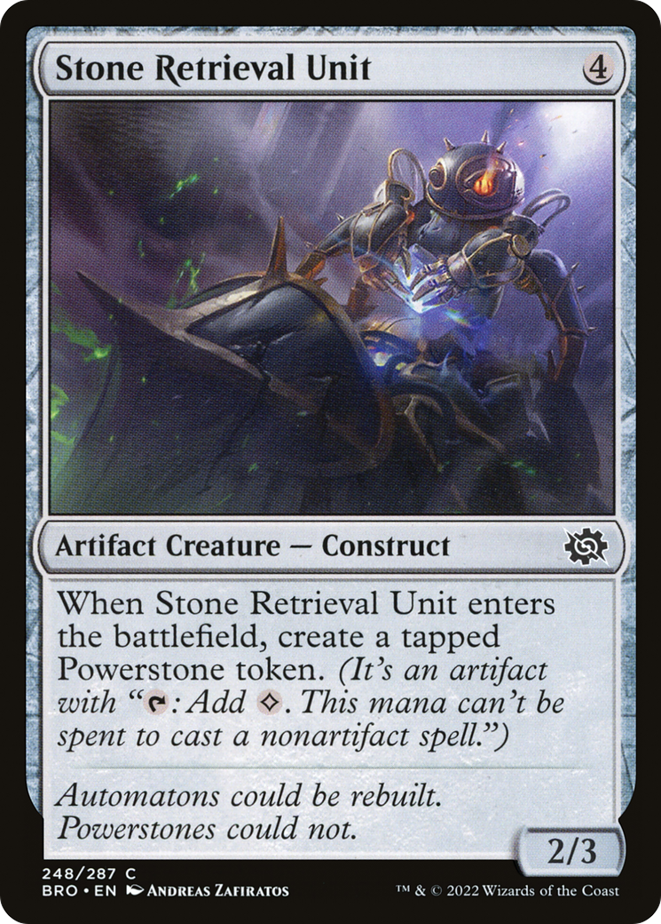 Stone Retrieval Unit [BRO-248]