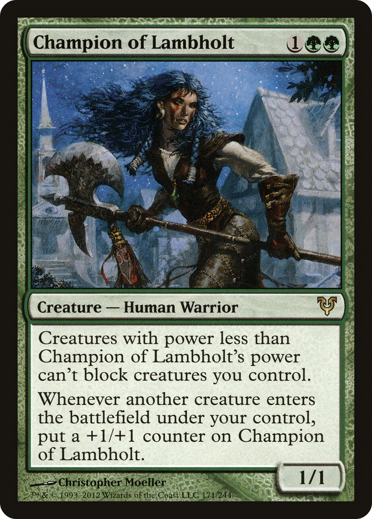 Champion of Lambholt [AVR-171]
