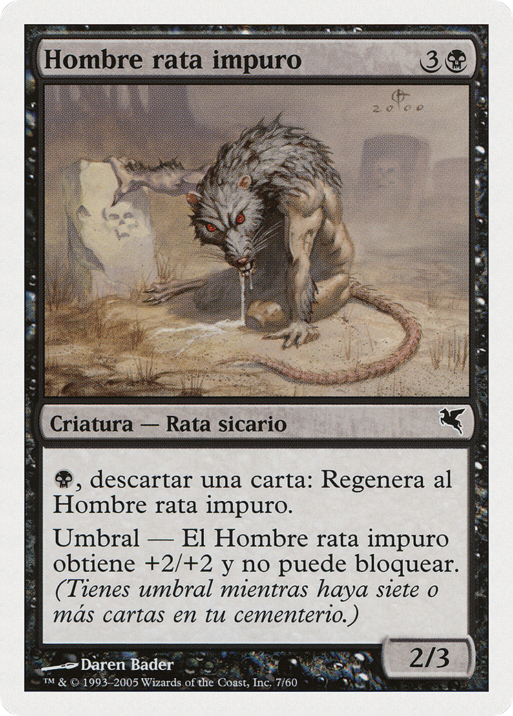 Dirty Wererat [PSAL-A7]