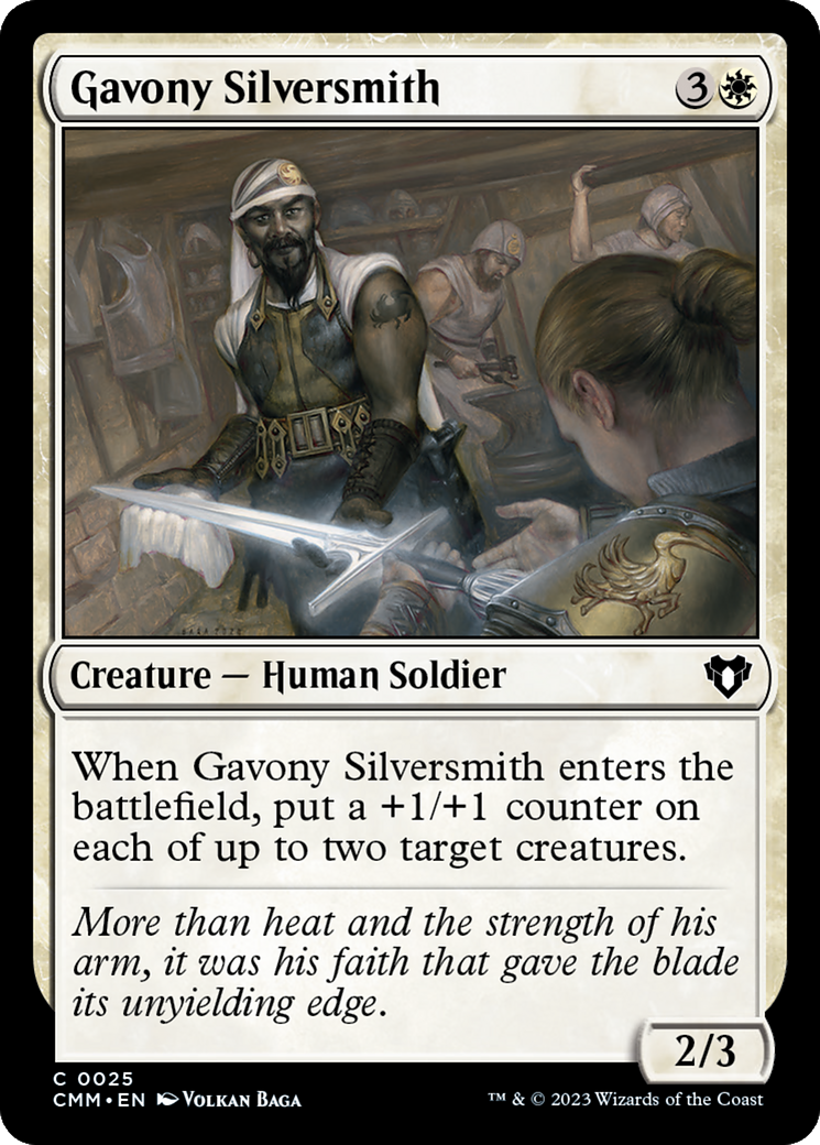 Gavony Silversmith [CMM-25]