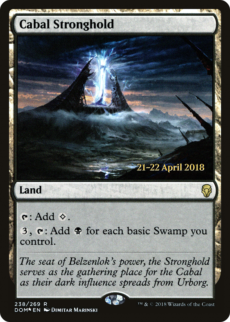 Cabal Stronghold - Prerelease Promo [PDOM-238s]