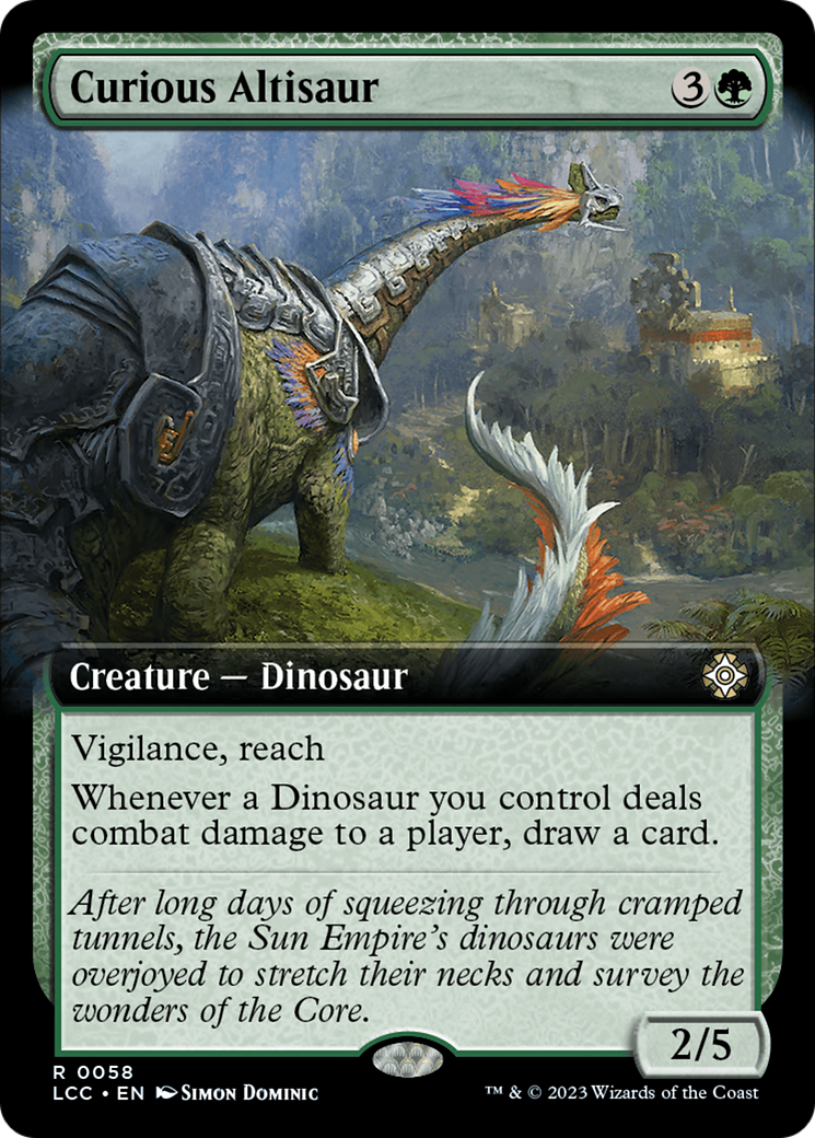 Curious Altisaur - Extended Art [LCC-58]