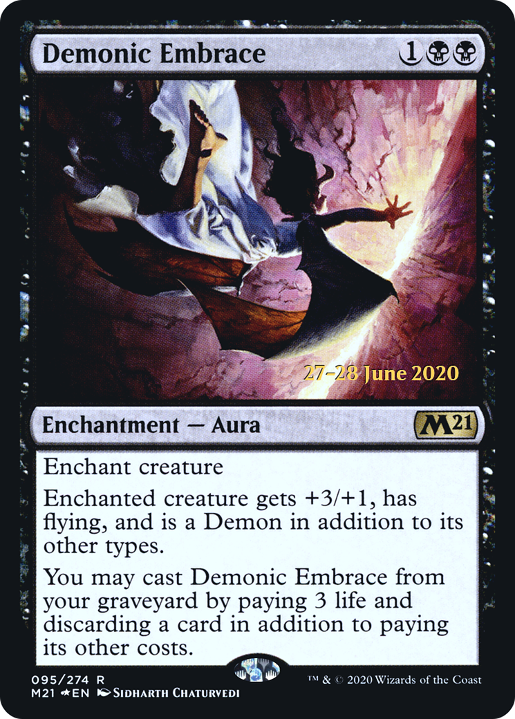 Demonic Embrace - Prerelease Promo [PM21-95s]