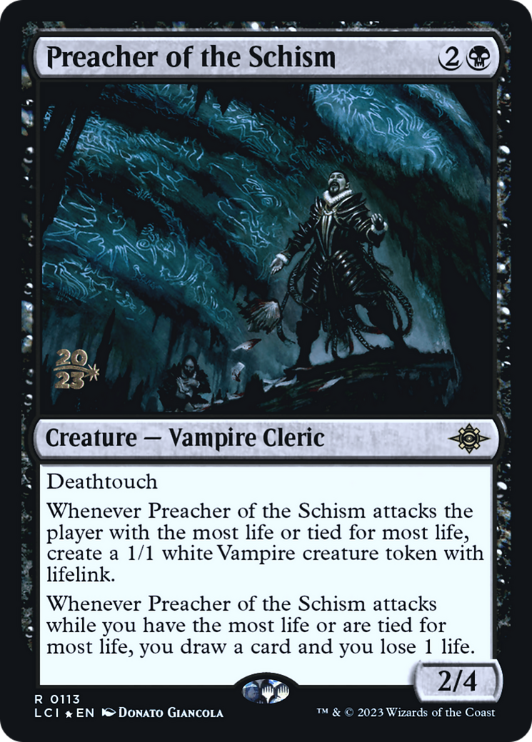 Preacher of the Schism - Prerelease Promo [PLCI-113s]
