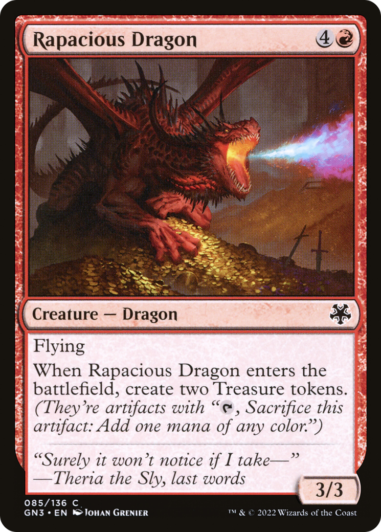 Rapacious Dragon [GN3-85]