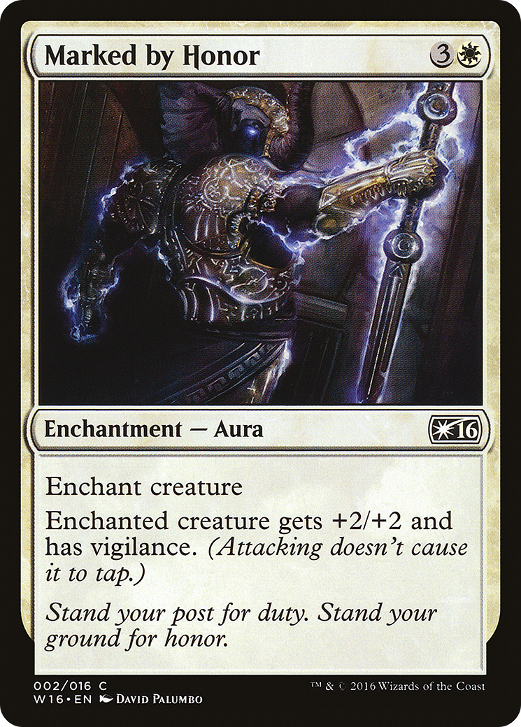 Marked by Honor [W16-2]