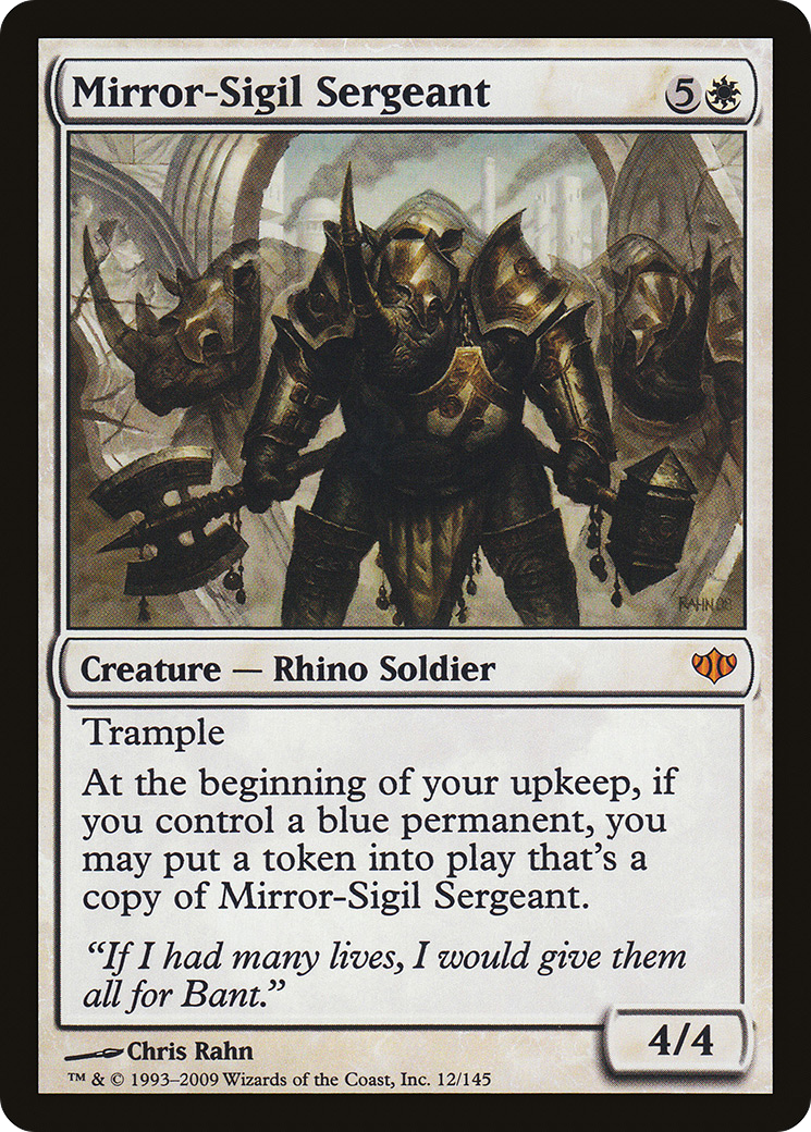 Mirror-Sigil Sergeant [CON-12]