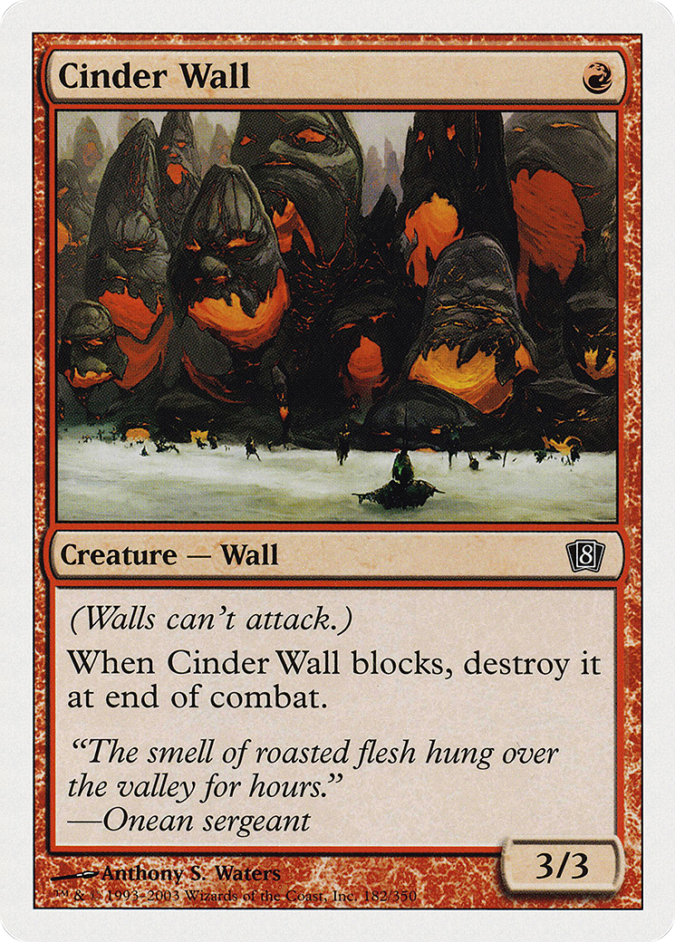 Cinder Wall [8ED-182]