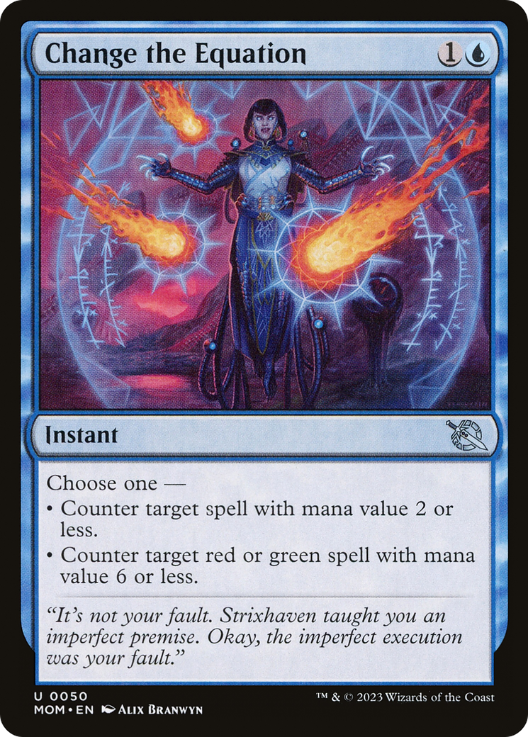 Change the Equation [MOM-50]