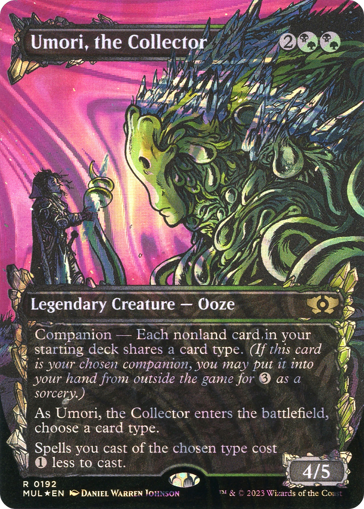 Umori, the Collector - Borderless - Showcase - Halo Foil - Full Art [MUL-192]
