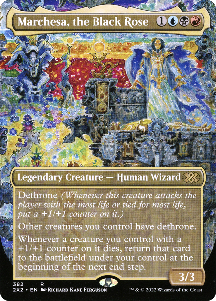 Marchesa, the Black Rose - Borderless [2X2-382]