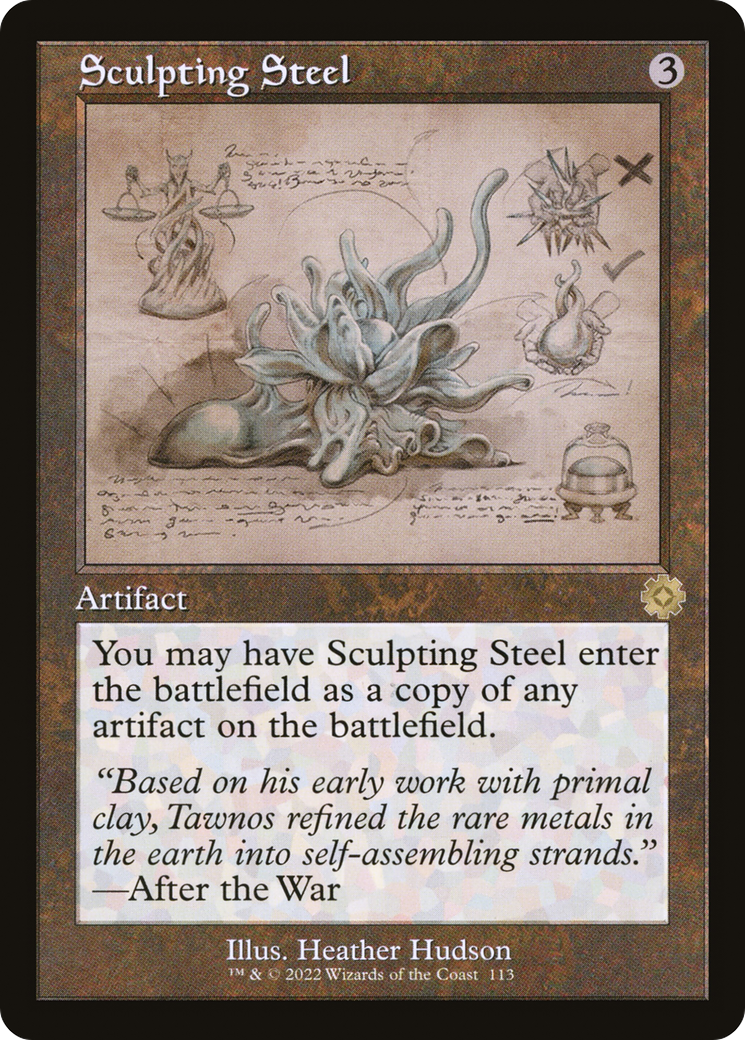 Sculpting Steel [BRR-113]