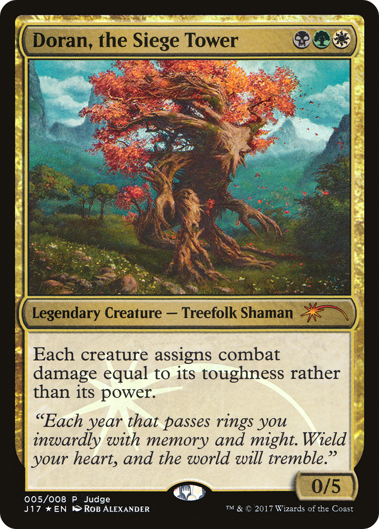 Doran, the Siege Tower - Promo [J17-5]