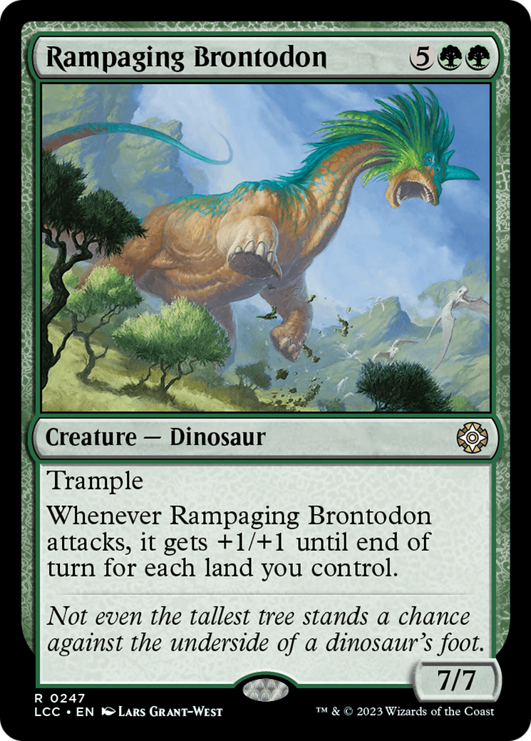 Rampaging Brontodon [LCC-247]