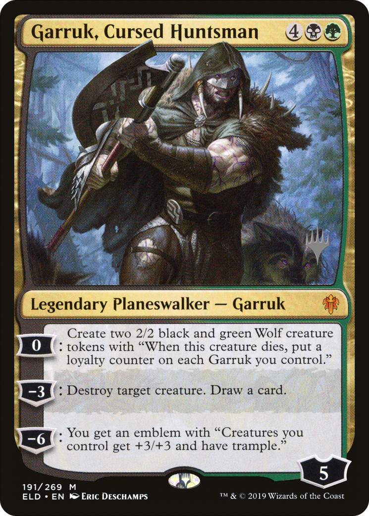 Garruk, Cursed Huntsman - Promo Pack [PELD-191p]