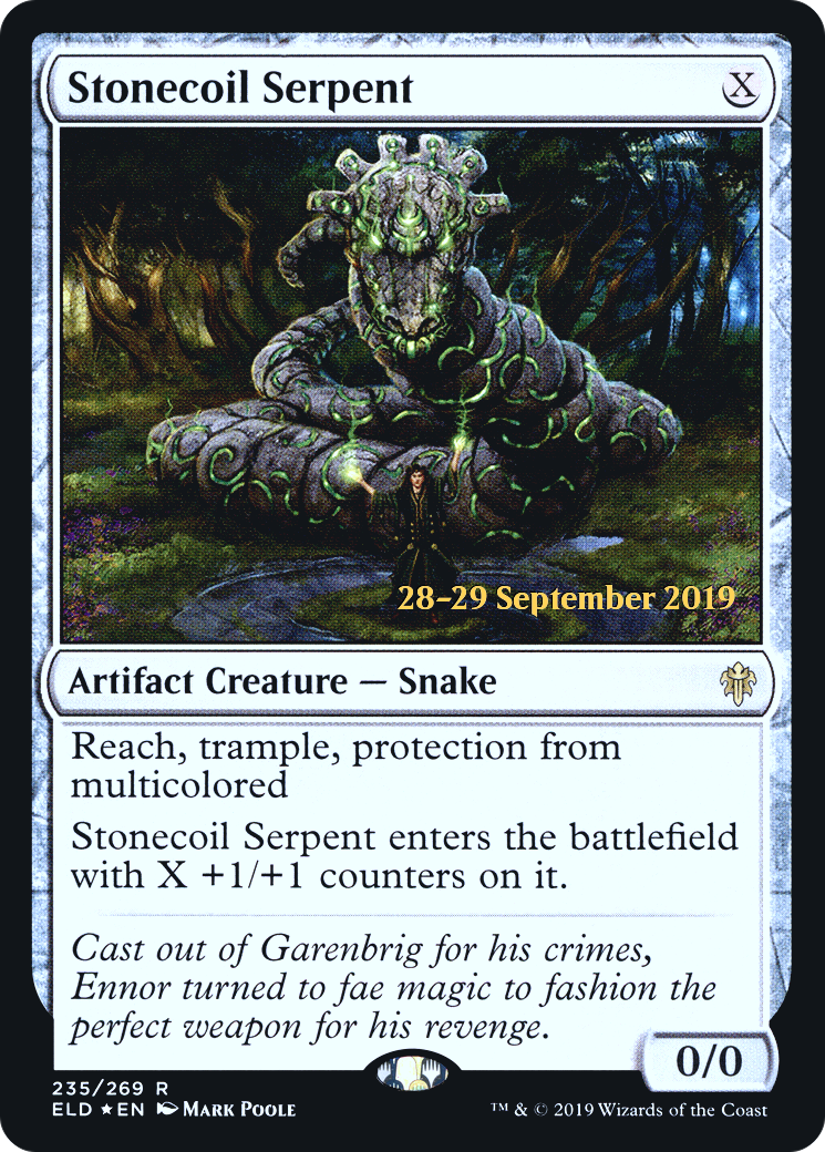 Stonecoil Serpent - Prerelease Promo [PELD-235s]