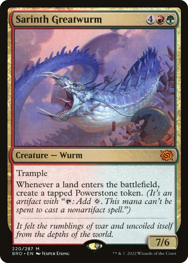 Sarinth Greatwurm [BRO-220]