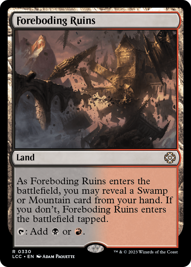 Foreboding Ruins [LCC-330]