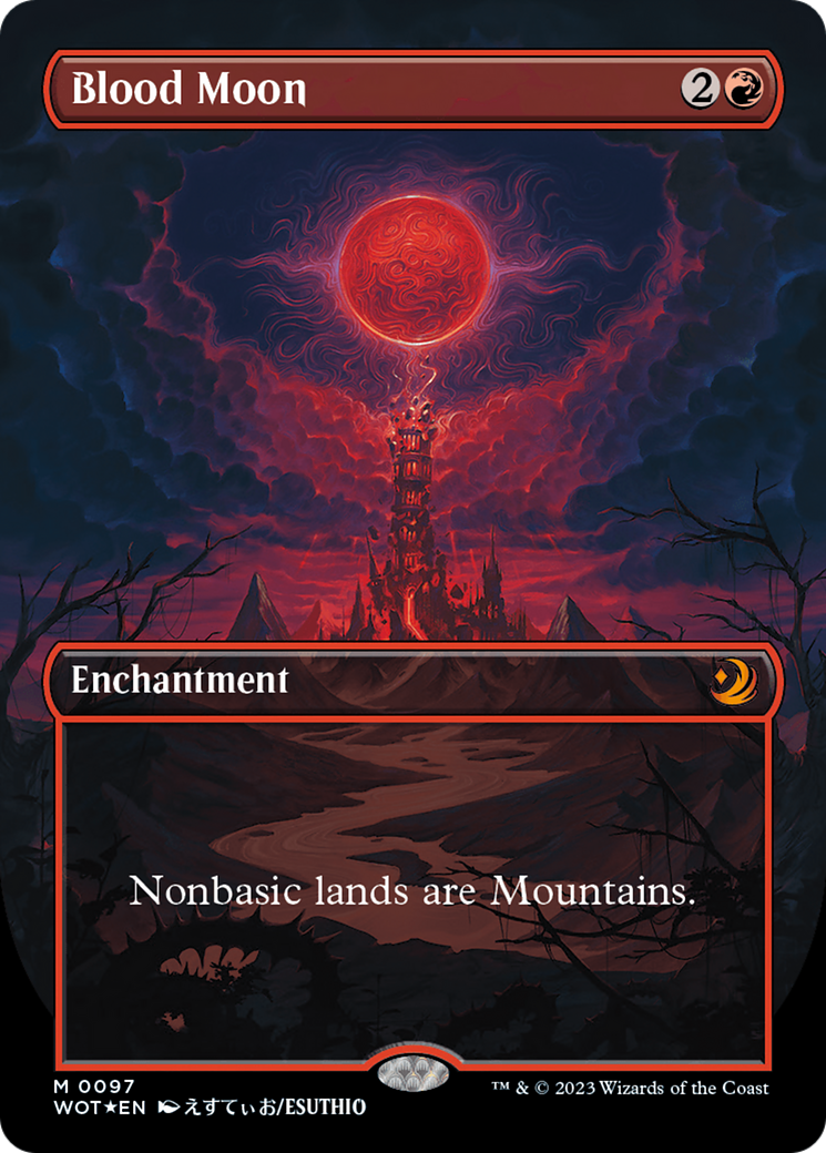 Blood Moon - Borderless - Full Art [WOT-97]