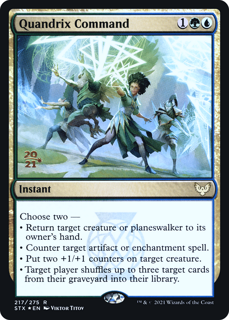 Quandrix Command - Prerelease Promo [PSTX-217s]