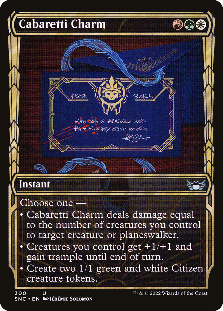 Cabaretti Charm - Showcase [SNC-300]
