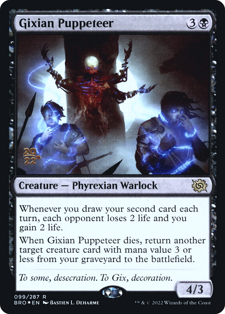 Gixian Puppeteer - Prerelease Promo [PBRO-99s]