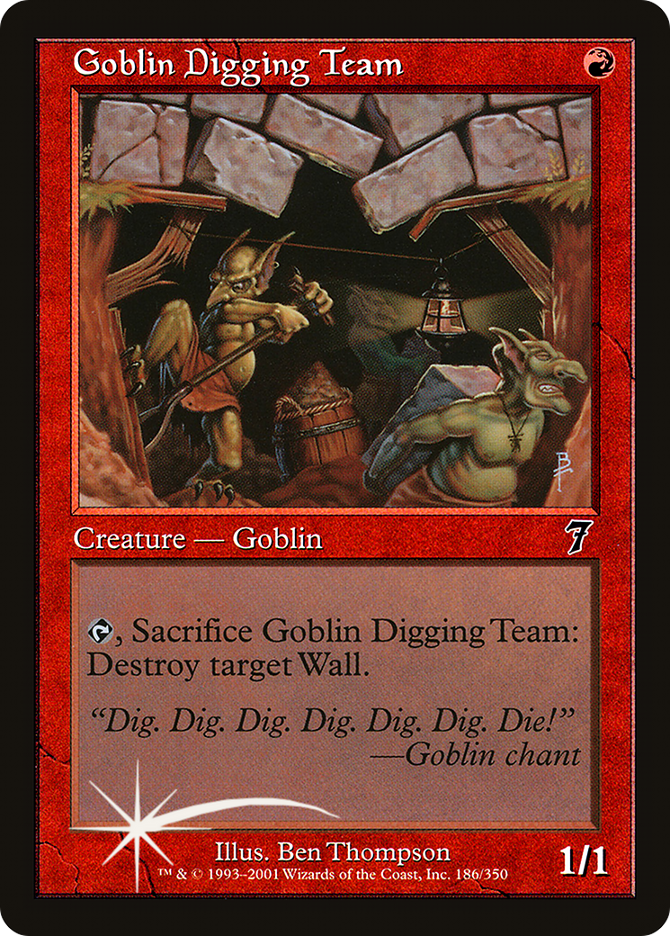 Goblin Digging Team [7ED-186★]