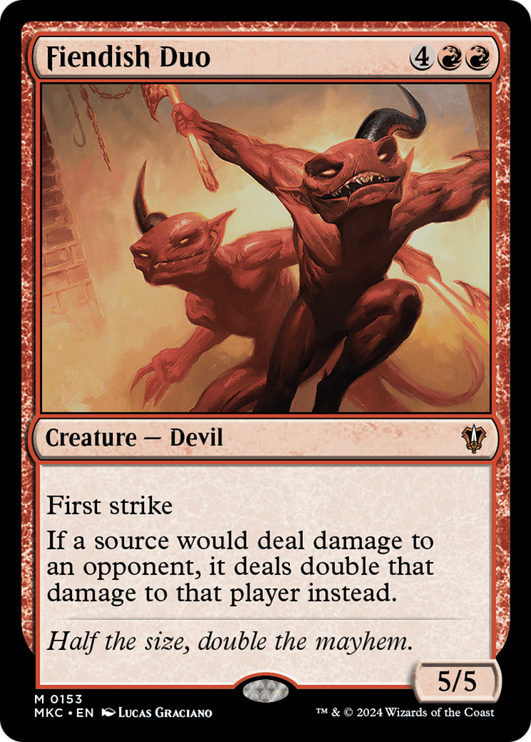 Fiendish Duo [MKC-153]