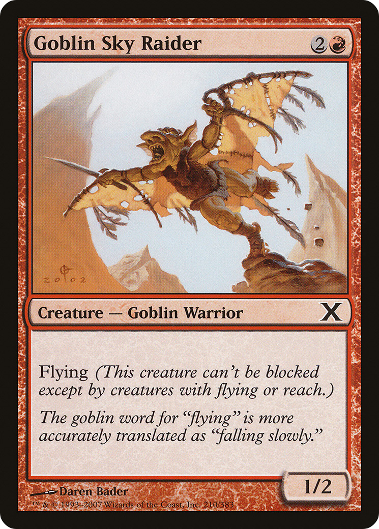 Goblin Sky Raider [10E-210]