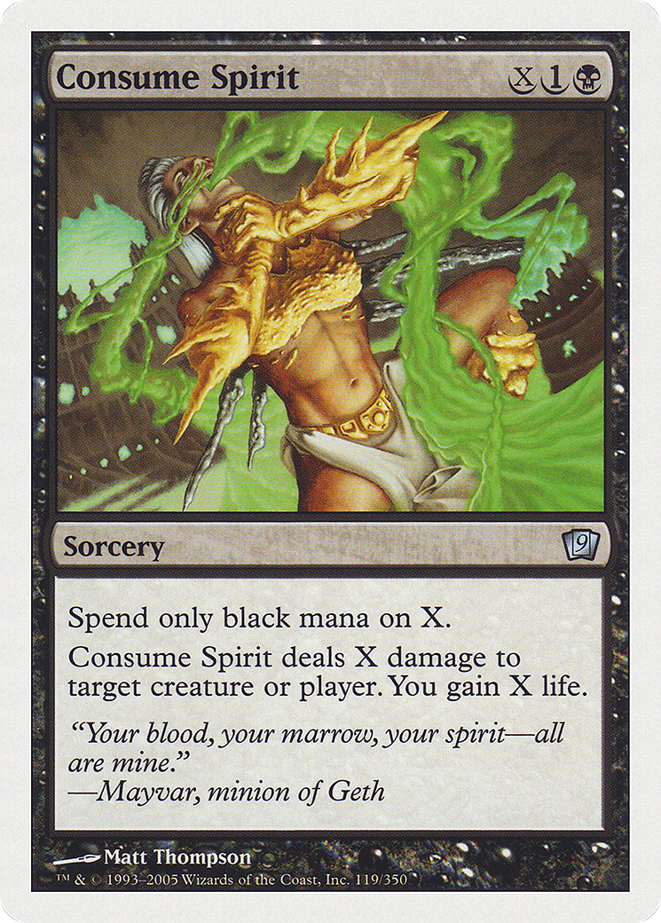 Consume Spirit [9ED-119]