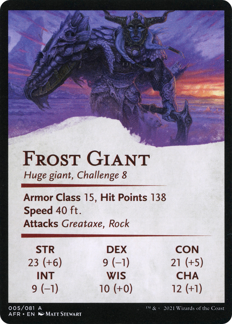 Rimeshield Frost Giant // Frost Giant [AAFR-5]