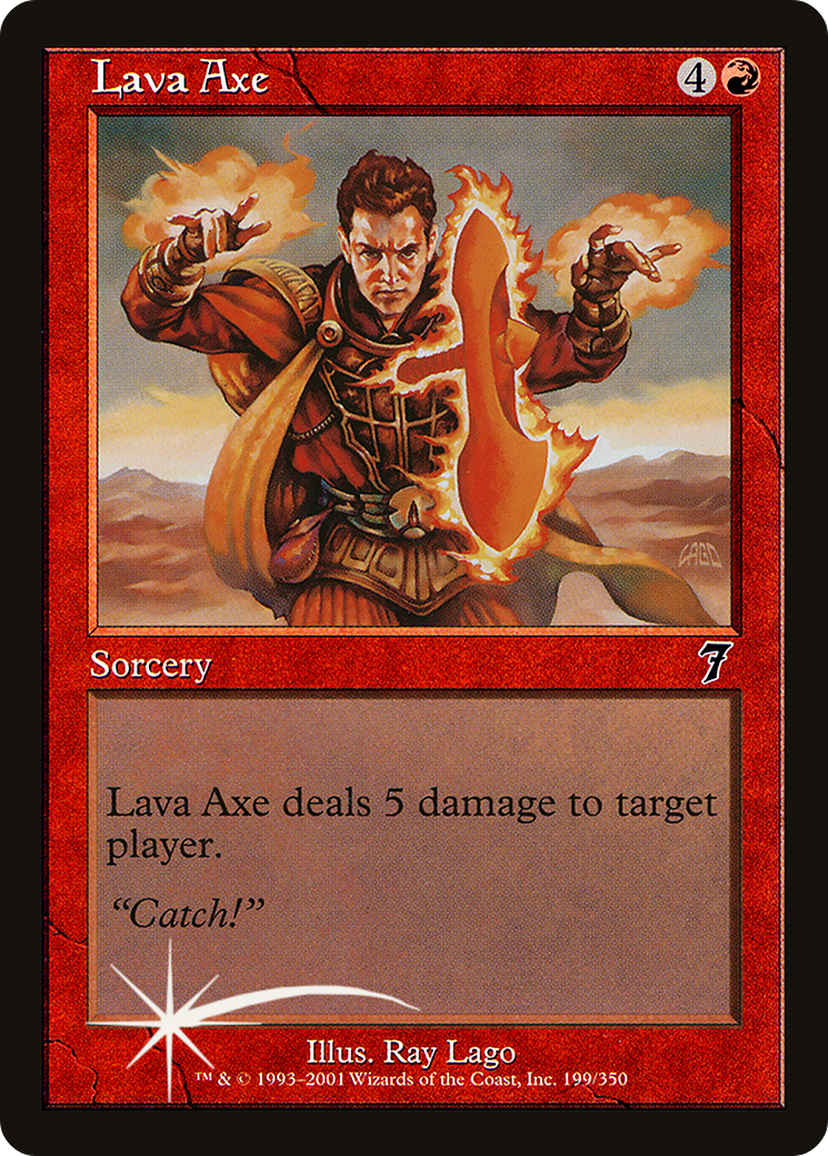 Lava Axe [7ED-199★]