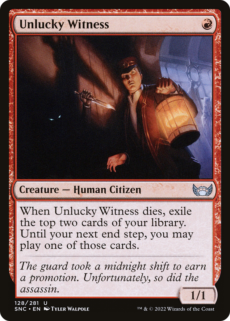 Unlucky Witness [SNC-128]