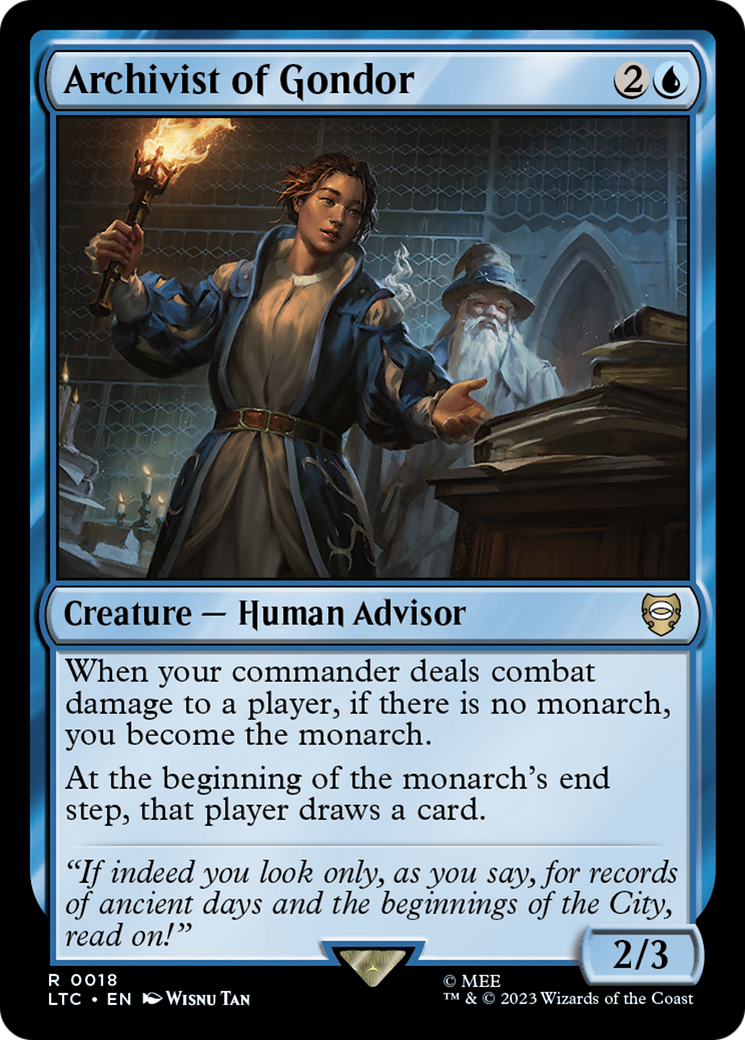 Archivist of Gondor [LTC-18]