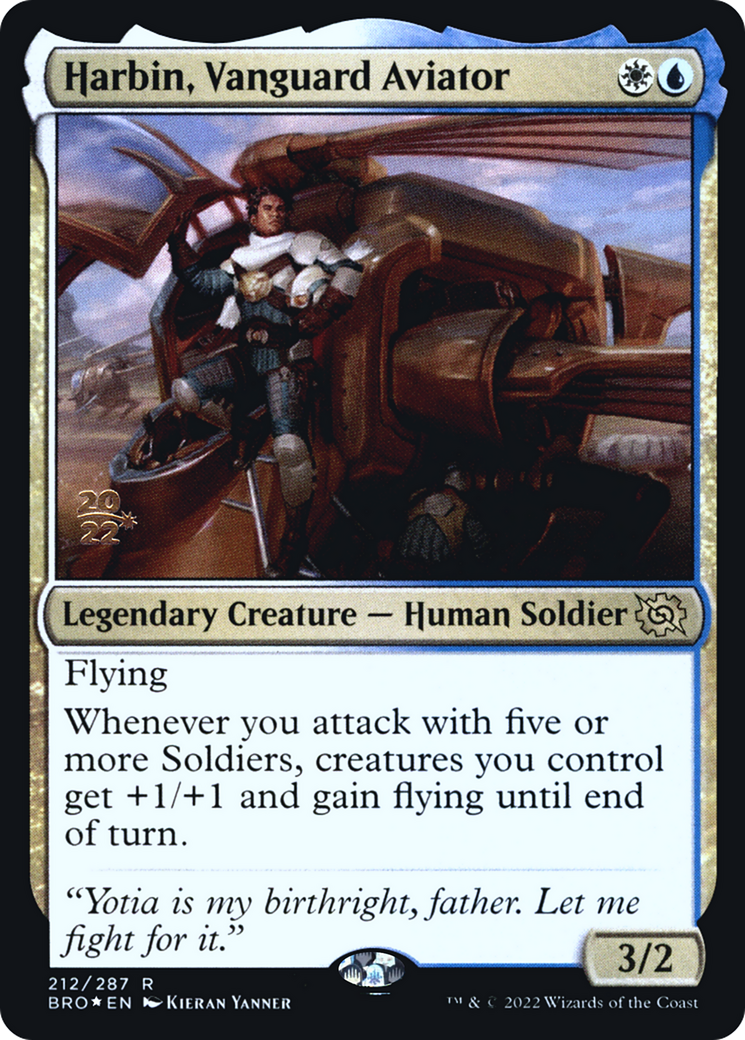 Harbin, Vanguard Aviator - Prerelease Promo [PBRO-212s]
