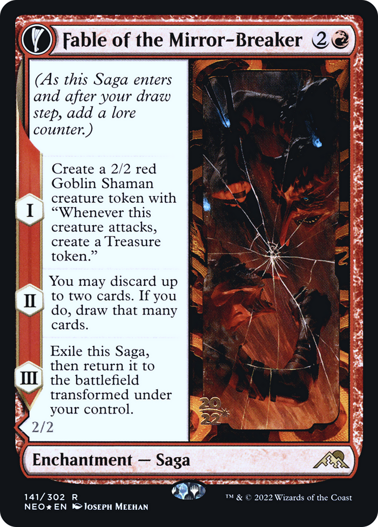 Fable of the Mirror-Breaker // Reflection of Kiki-Jiki - Prerelease Promo [PNEO-141s]