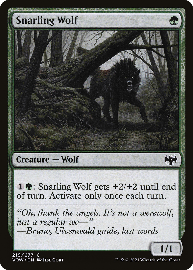 Snarling Wolf [VOW-219]