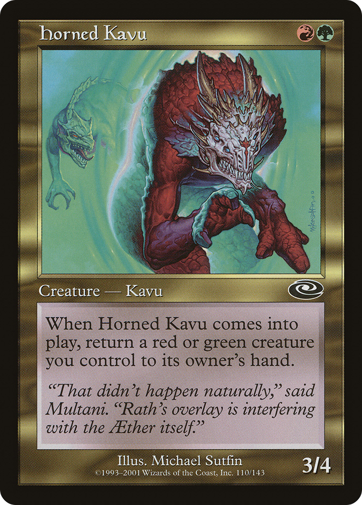 Horned Kavu [PLS-110]