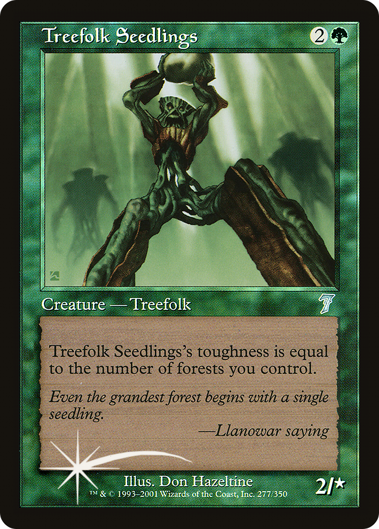 Treefolk Seedlings [7ED-277★]
